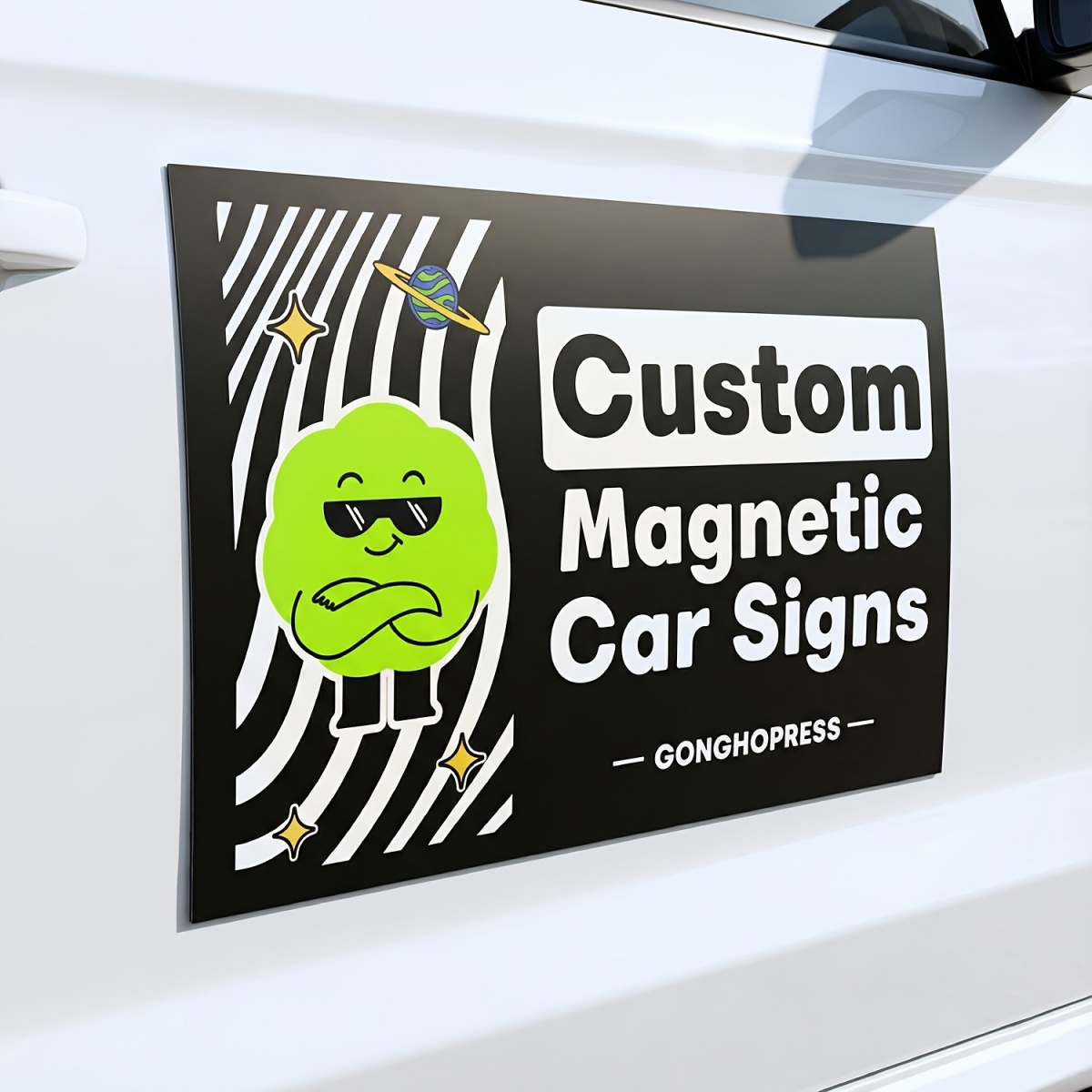 Baby Products Decoration - Customizable Magnetic Car Decals—Ideal for Vehicle