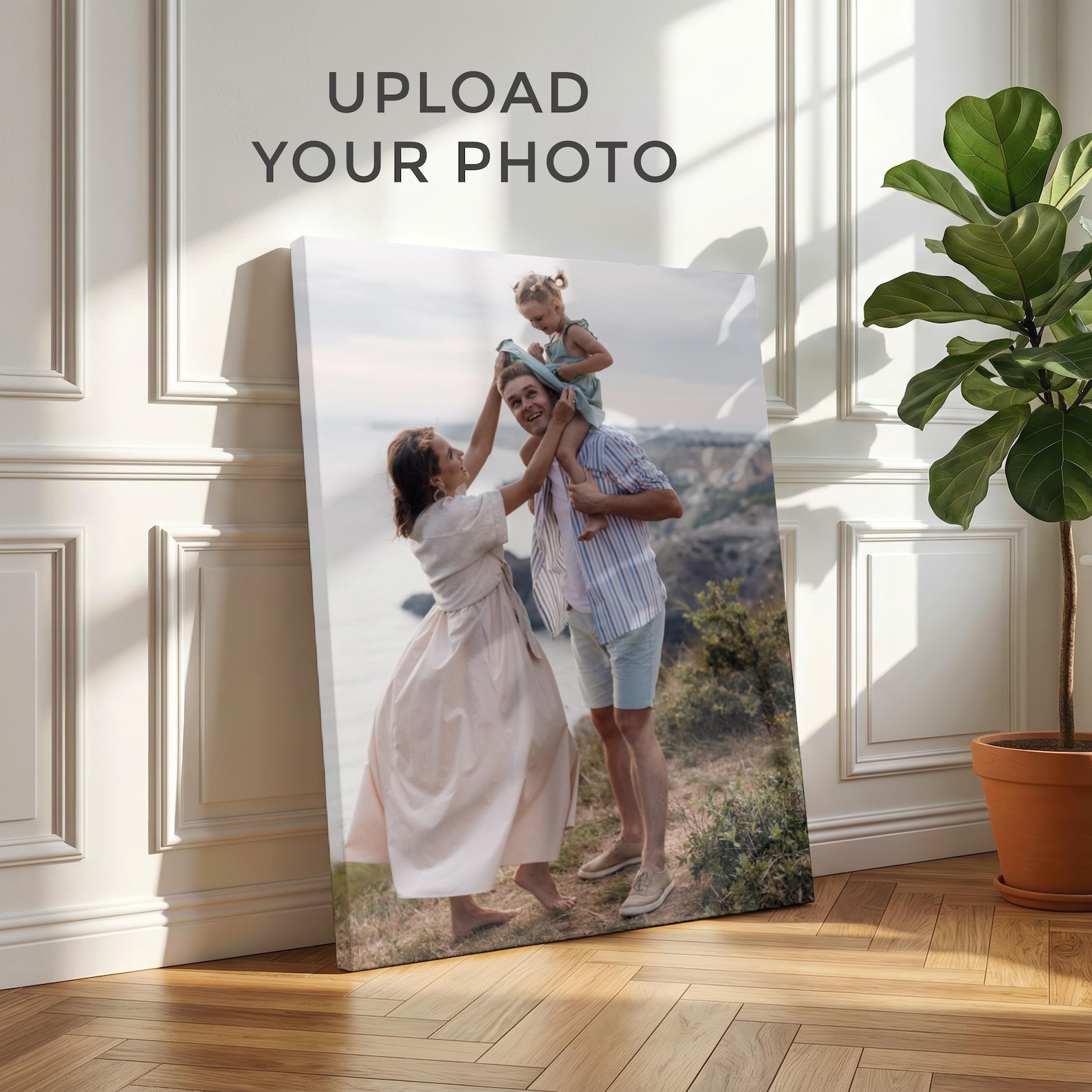 Baby Products Decoration - Personalized Photo Canvas, Custom Family Wall