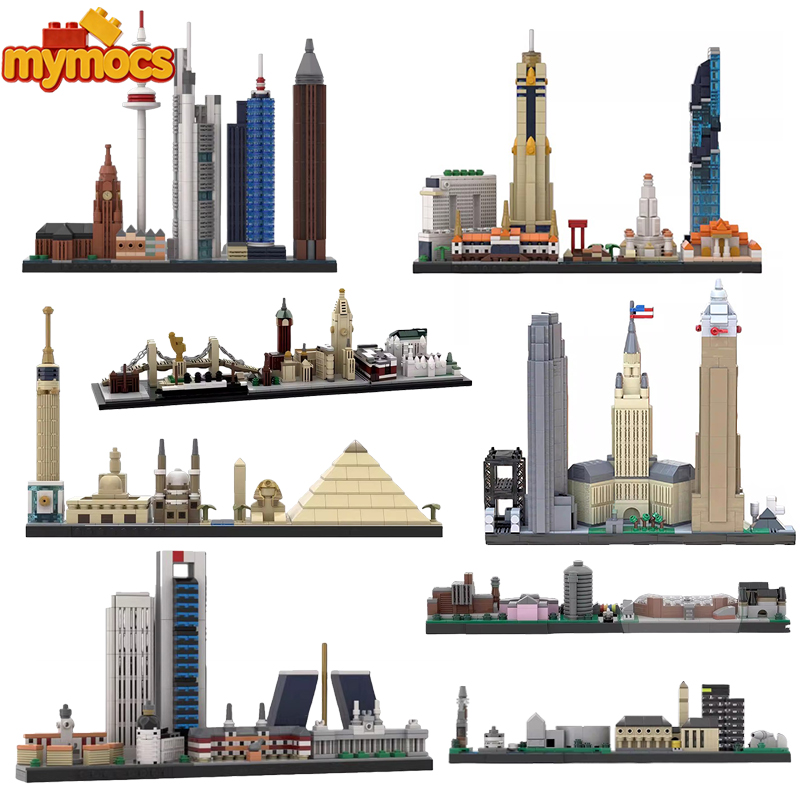 Lego Set Creator - Mymocs World City Skyline Architecture sets