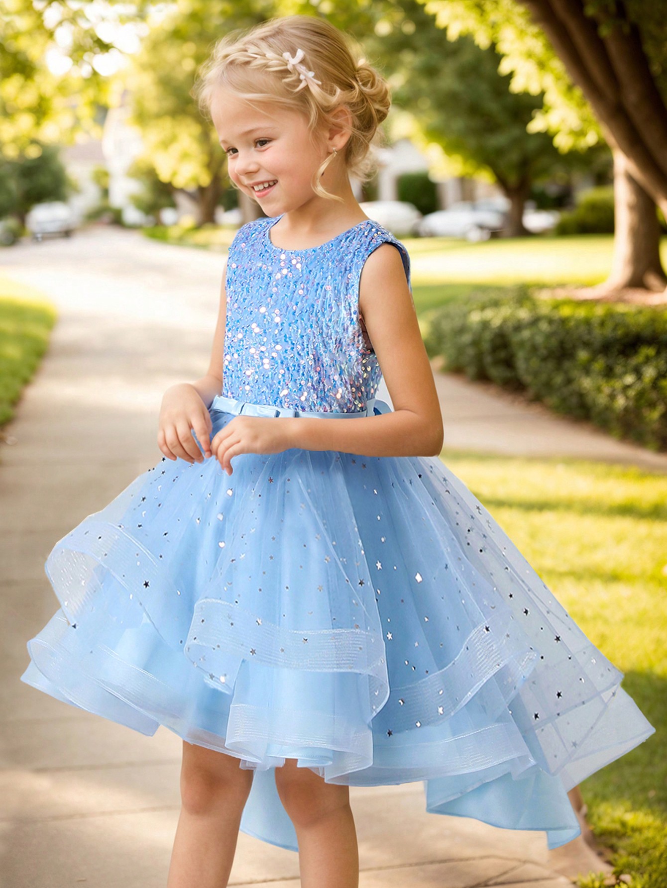 Baby Girl Princess Floral Sequ - Baby Products Manufacturers review and price