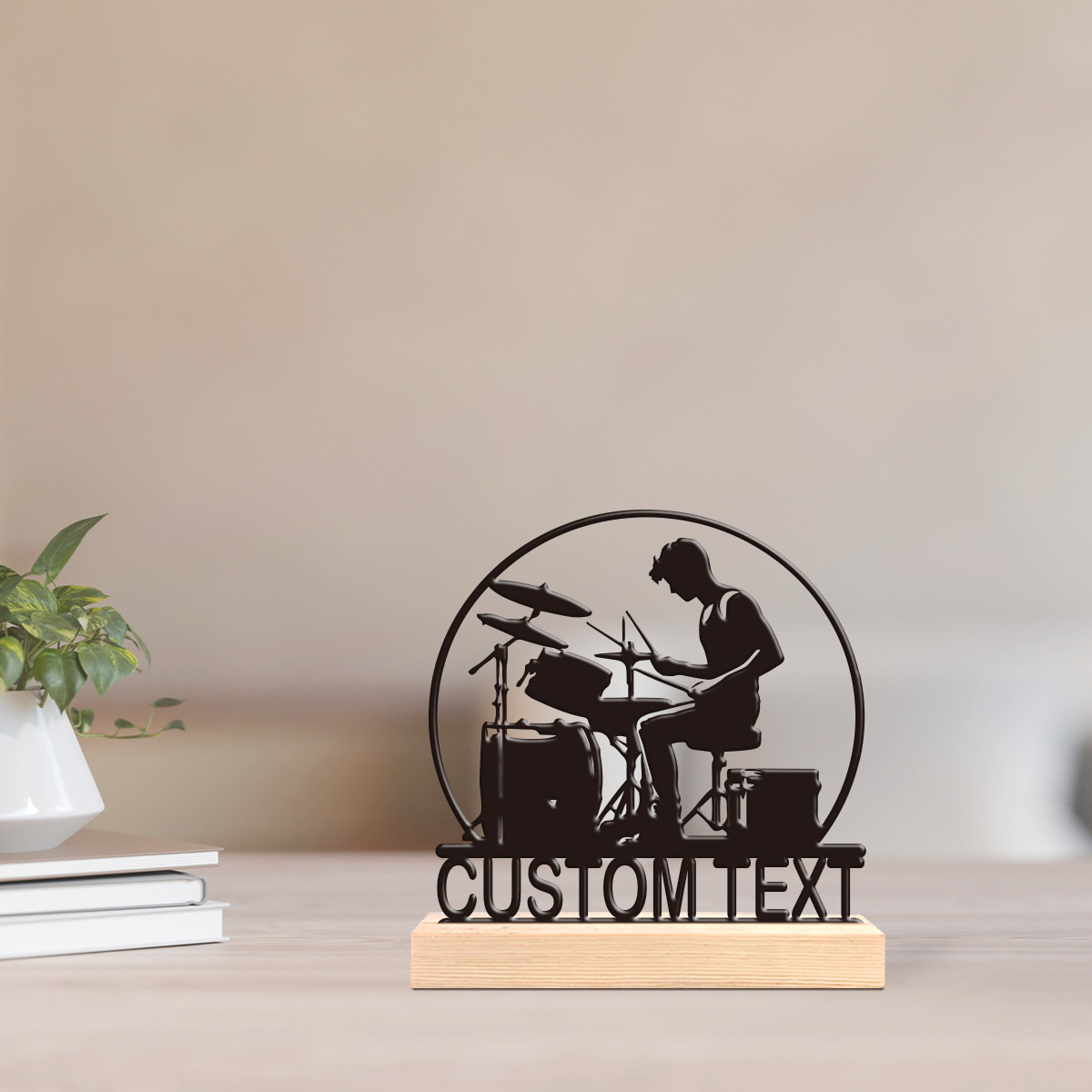 1pc Interesting Desktop Metal  - Baby Products Decoration review and price