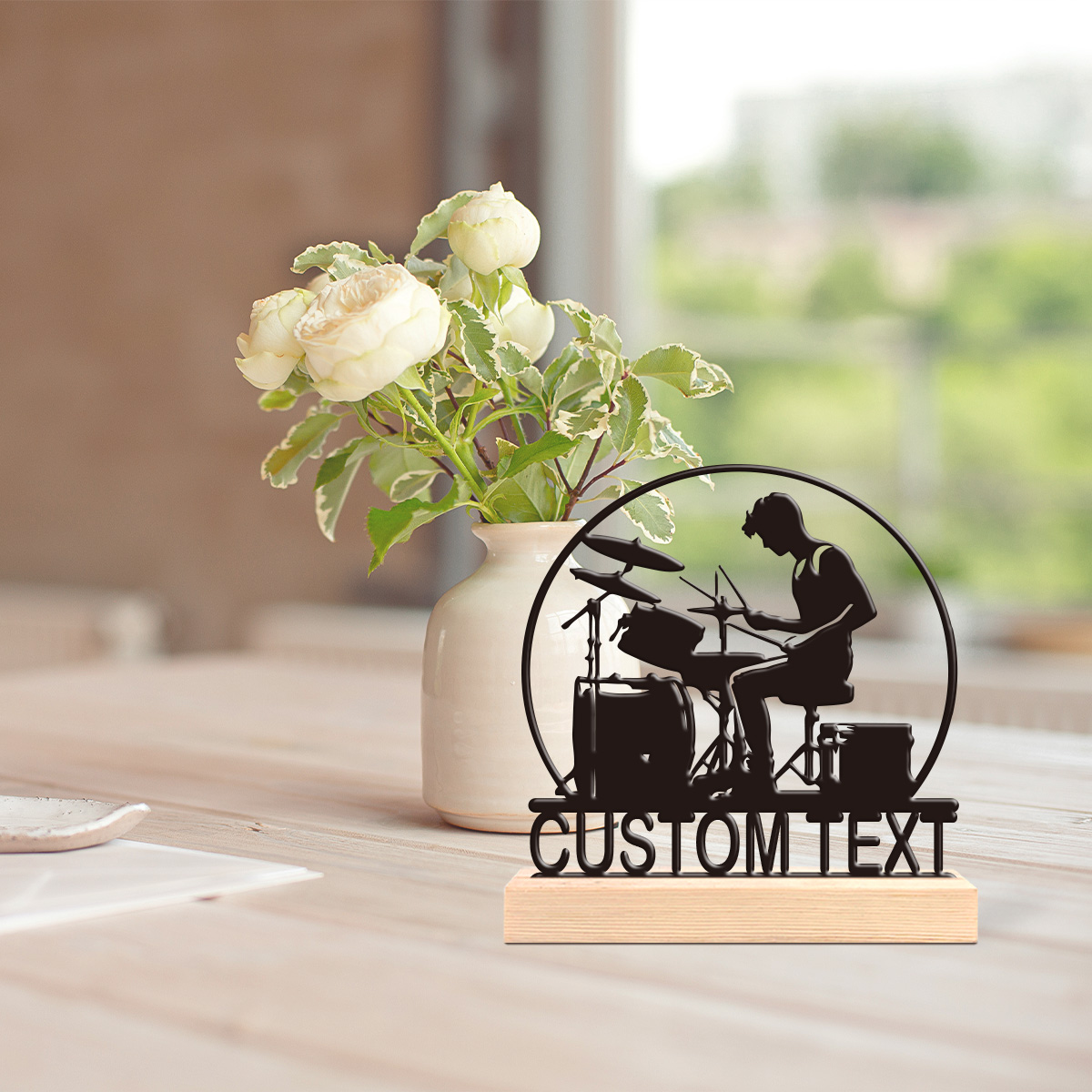 1pc Interesting Desktop Metal  - Baby Products Decoration review and price