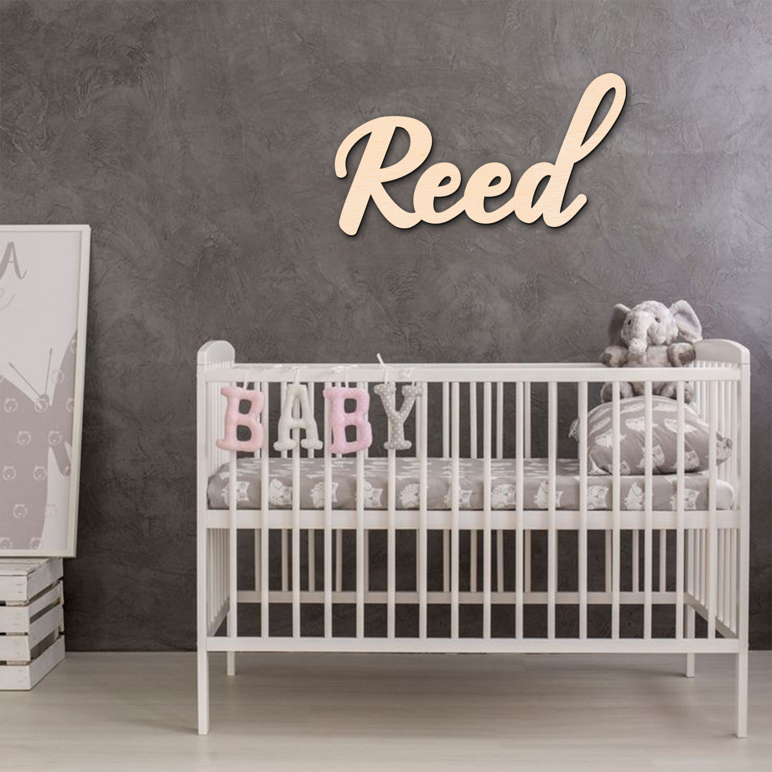 1pc personalized wooden surnam - Baby Products Decoration review and price