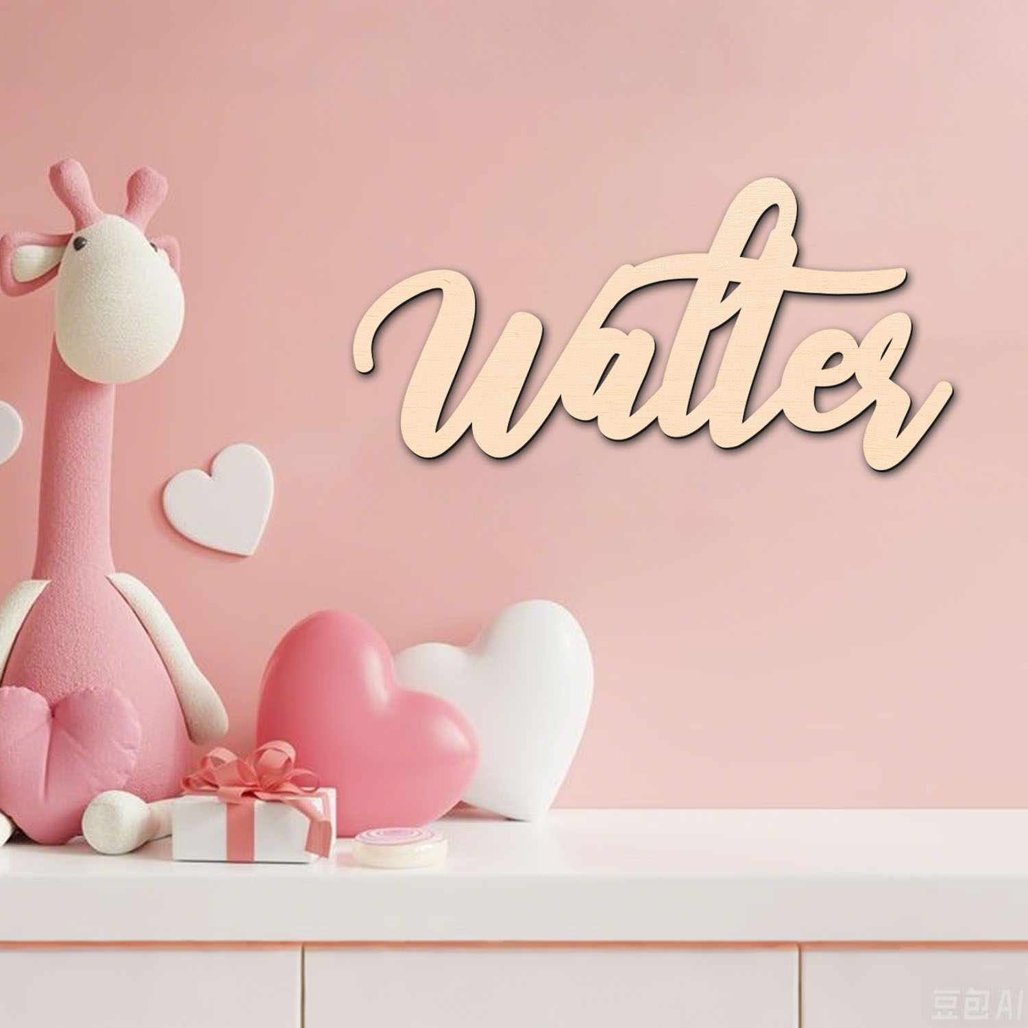 1pc personalized wooden surnam - Baby Products Decoration review and price