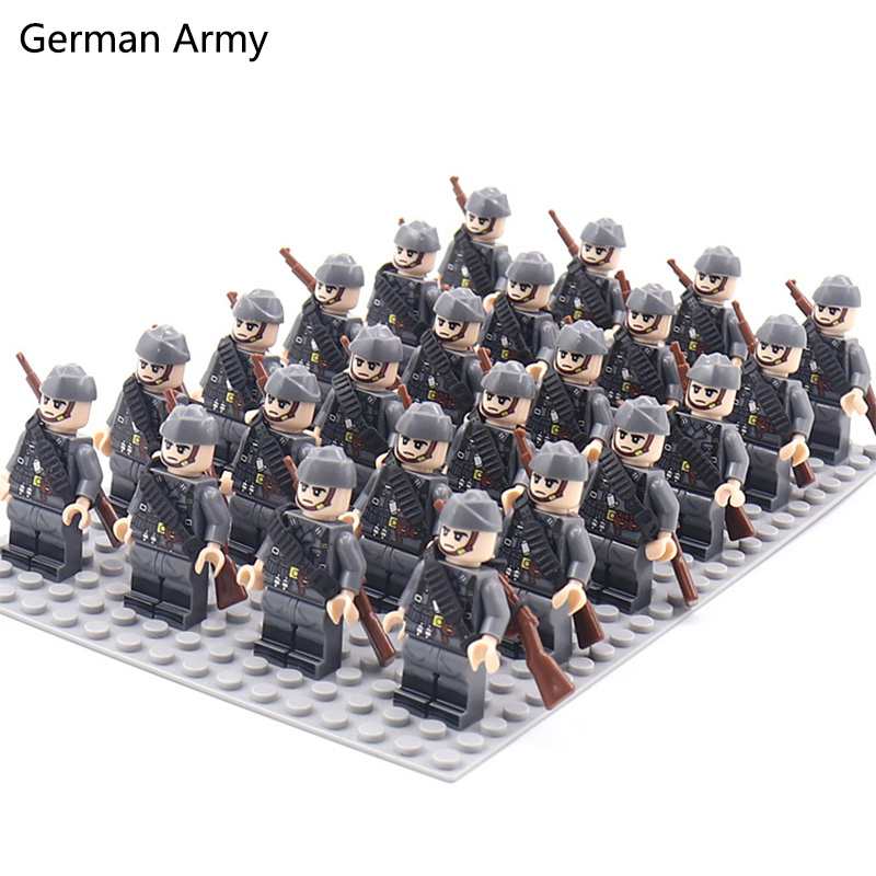 WW2 24pcs/Lot Military Soldier - Lego Set Creator review and price