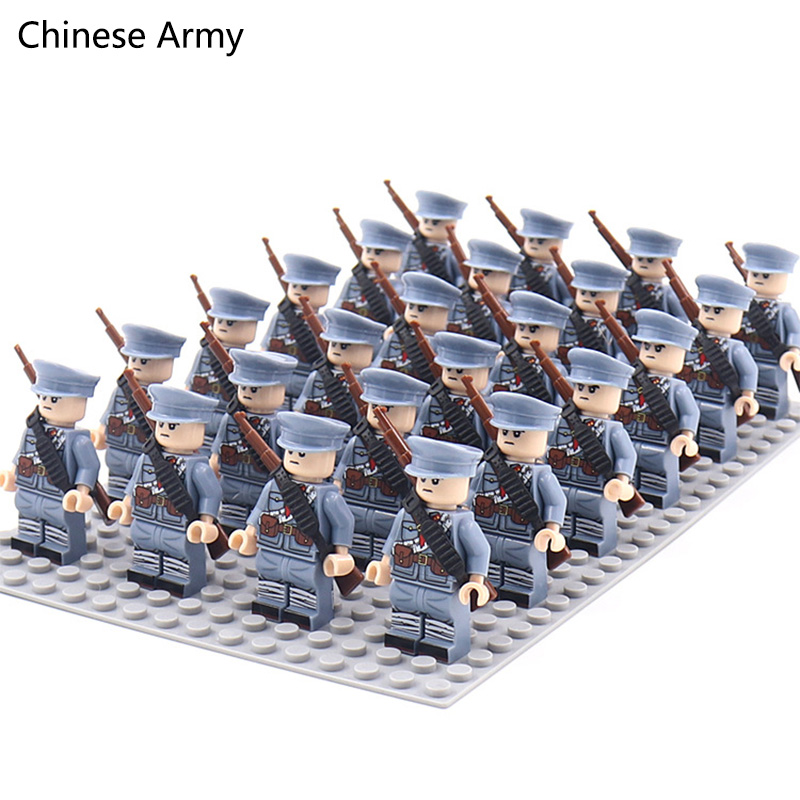 WW2 24pcs/Lot Military Soldier - Lego Set Creator review and price