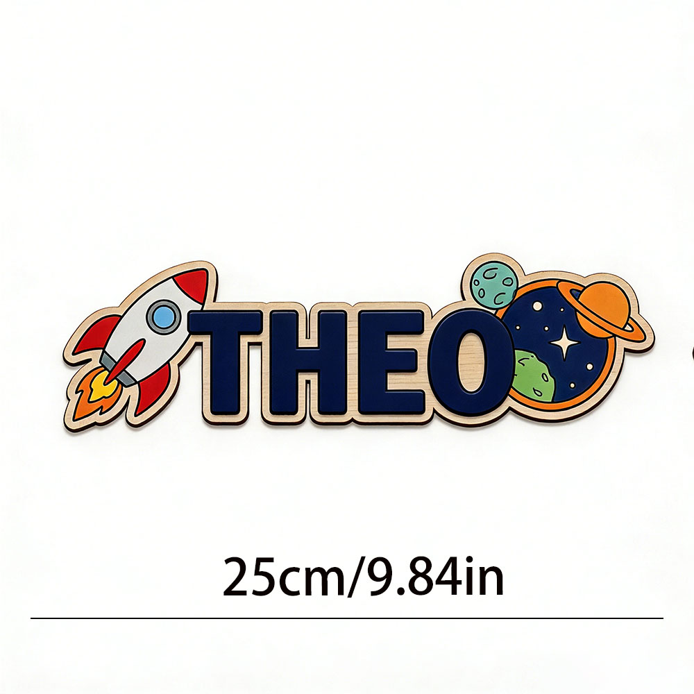 Personalized Space Rocket Name - Baby Products Decoration review and price