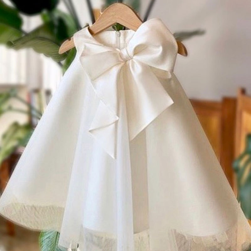 Summer Big Bow Baby Girl Dress - Baby Products Manufacturers review and price