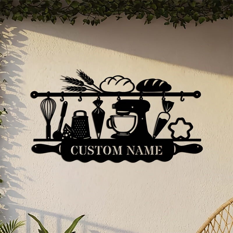 Personalized Kitchen Iron Wall - Baby Products Decoration review and price