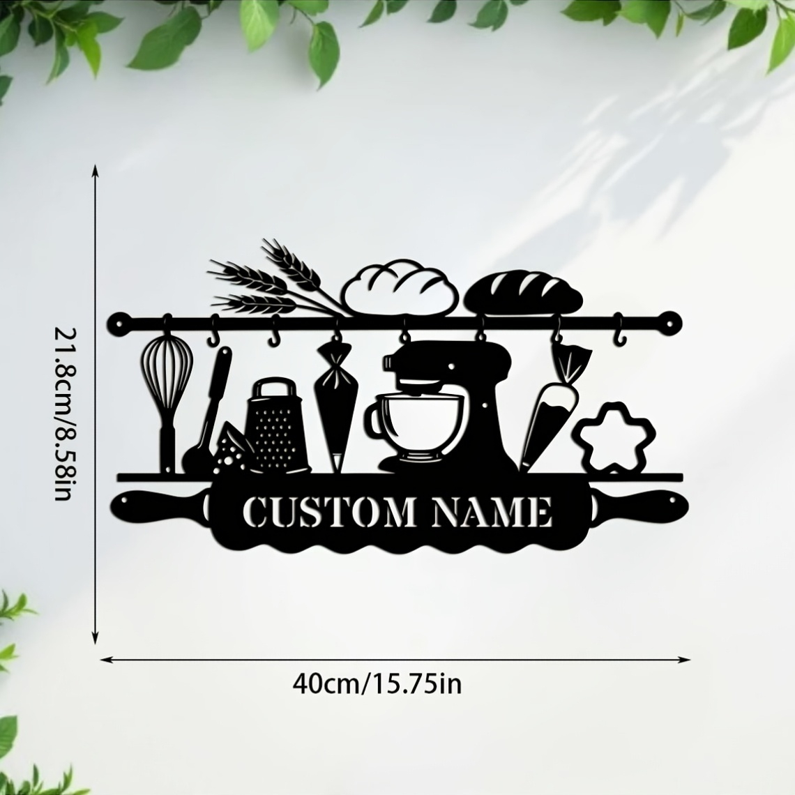 Personalized Kitchen Iron Wall - Baby Products Decoration review and price