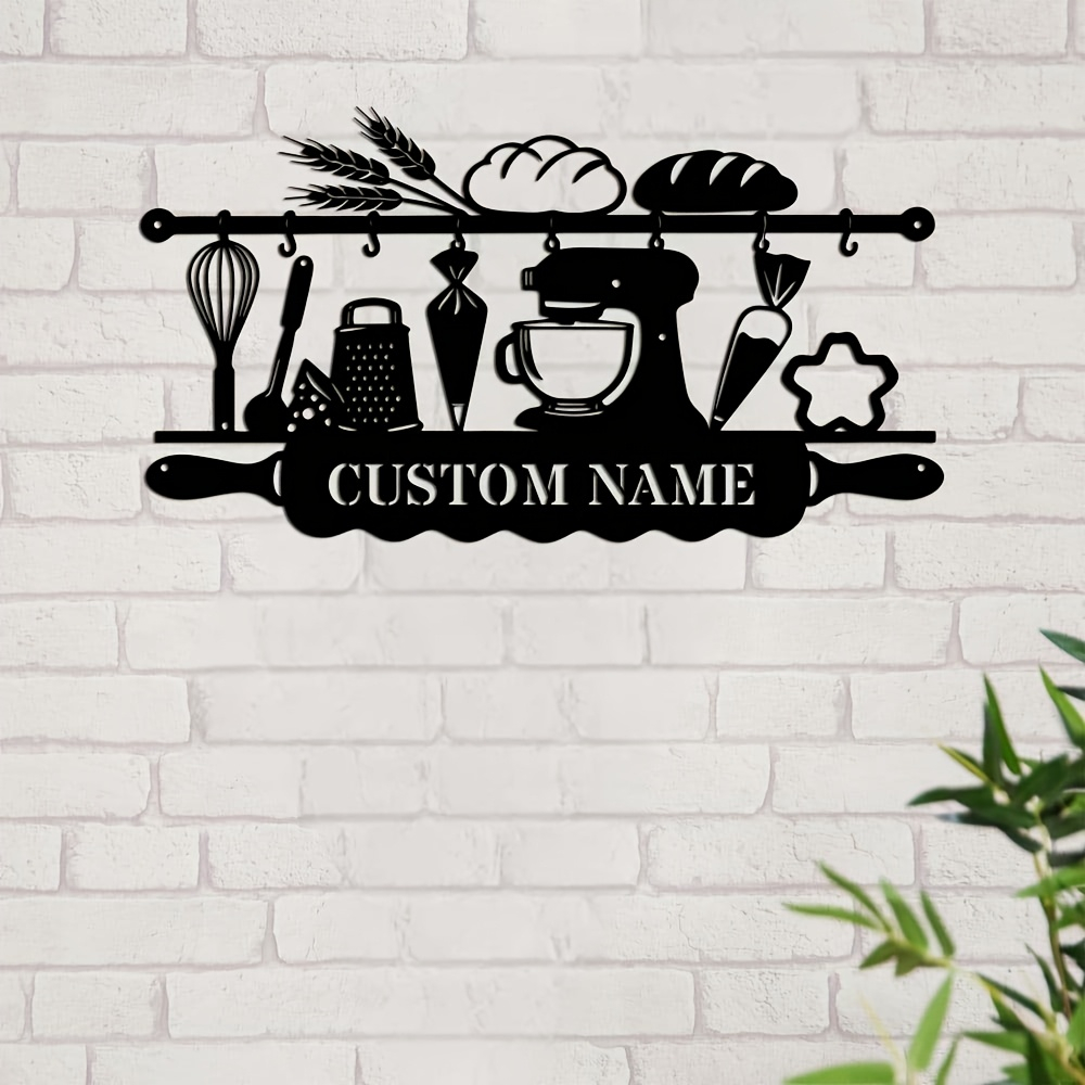 Personalized Kitchen Iron Wall - Baby Products Decoration review and price