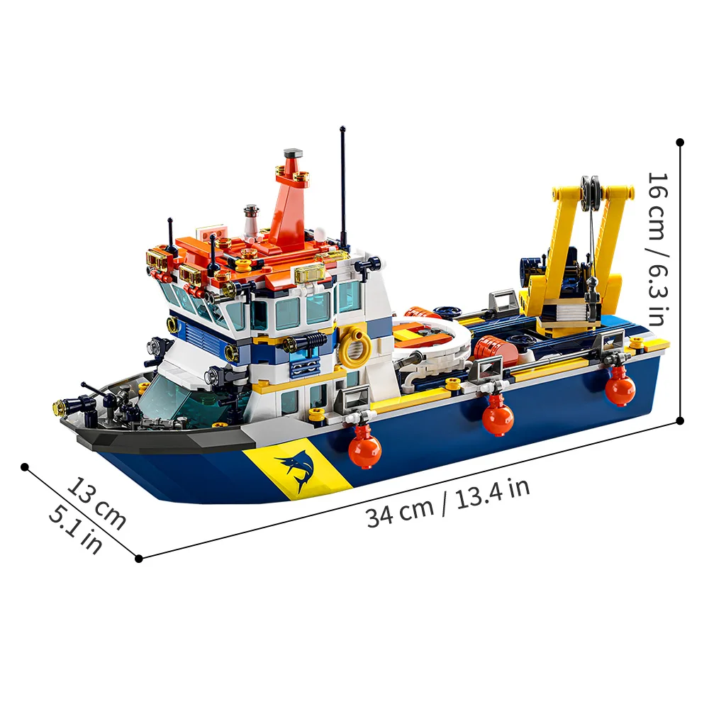 City Ocean Explorer Ship Build - Lego Set Creator review and price