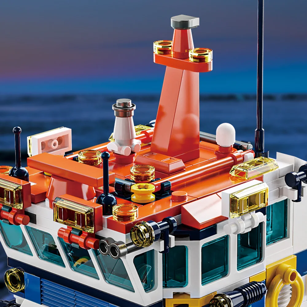 City Ocean Explorer Ship Build - Lego Set Creator review and price