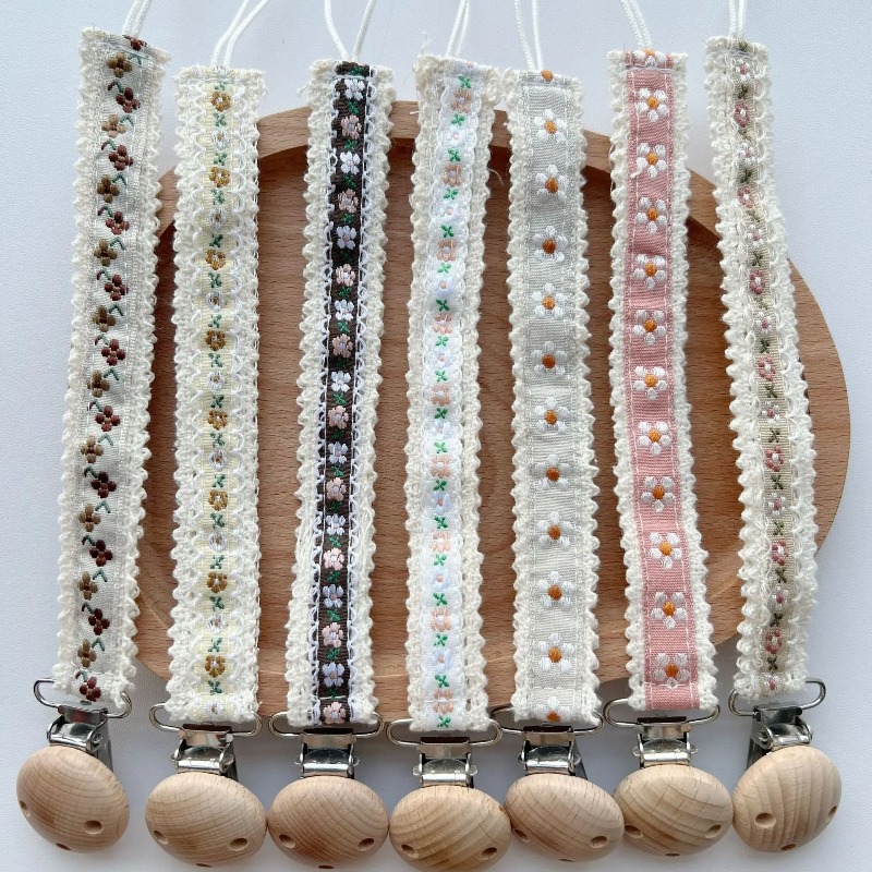 Lace Pacifier Clip Chain for N - Baby Products For Newborn review and price
